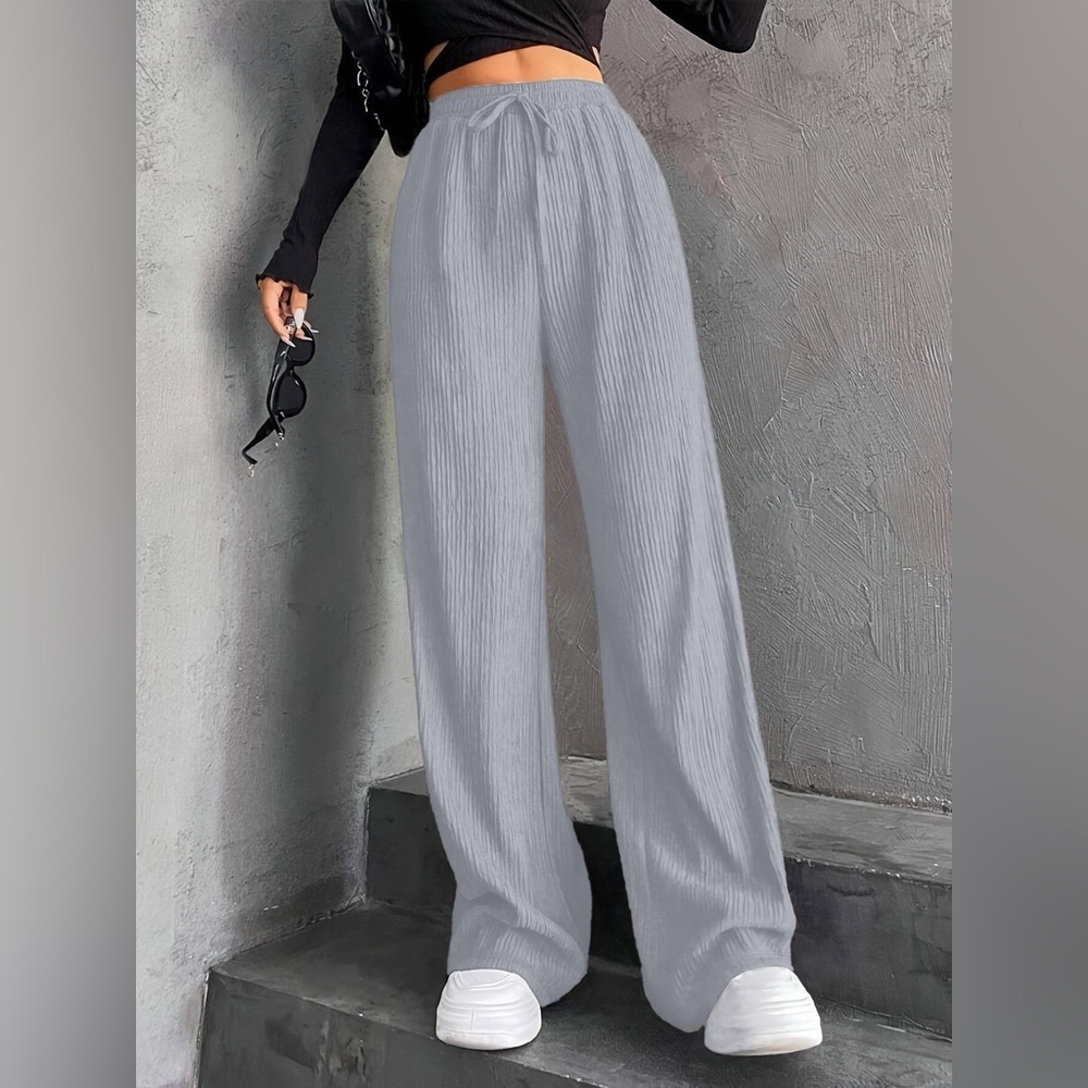 Drawstring Wide Leg Pants - Picture 16 of 16
